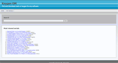 Desktop Screenshot of keygenom.net